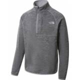 👉 The North Face - Canyonlands 1/2 Zip - Fleecetrui maat XL, grijs/zwart