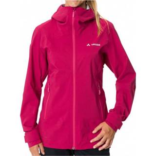 👉 Vaude - Women's Simony 2,5L Jacket IV - Regenjas maat 44, roze