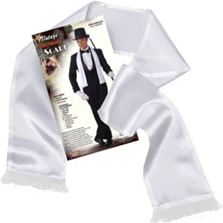 👉 Gangster sjaal One Size GeenKleur met kwastjes 8718758171072