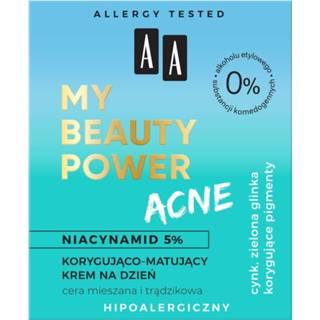 👉 Dagcreme One Size no color My Beauty Power Acne corrigerende en matterende dagcrème 50ml 5900116082769