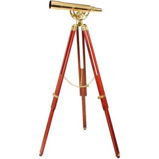 👉 Telescoop bruin hout One Size Color-Bruin Acuter 20/60 52 cm hout/koper 4007922047003