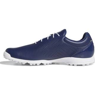 👉 Golfschoenenen blauw wit kunstleer Color-Blauw vrouwen Adidas golfschoenen Adipure SC dames donkerblauw/wit mt 36 4062051794563