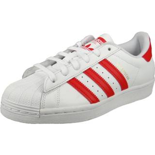 👉 Veter schoenen glad leer wit Adidas Veterschoenen 4064043214516