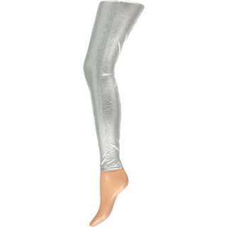 👉 Zilver latex Color-Zilver vrouwen Apollo partylegging Shine dames maat S/M 8718051497862