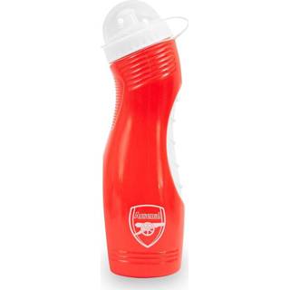 👉 Bidon rood wit kunststof One Size Color-Rood Arsenal 750 ml rood/wit 8719817654017