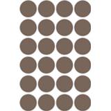 Etiket paars One Size Color-GeenKleur Zweckform 18mm rond blister 4 vel a 24 et. 4004182040300