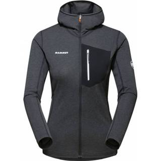 👉 Mammut - Women's Aenergy Light ML Hooded Jacket - Fleecevest maat XL, zwart