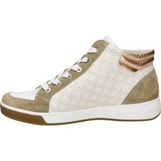 👉 Hoge sneakers vrouwen beige leer Ara 8720251498488 872025149848