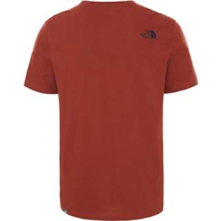 👉 Shirt brandy brown small mannen The North Face Easy T-shirt - T-shirts