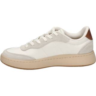👉 Lage sneakers suède vrouwen wit Woden May 8720251393660 872025139368