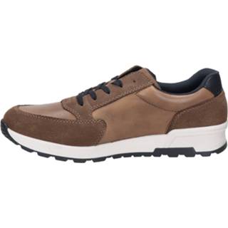 👉 Lage sneakers glad leer men bruin Rieker 8720251451148 872025145116