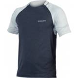 👉 Endura - Singletrack S/S - Fietsshirt maat XL, zwart/grijs