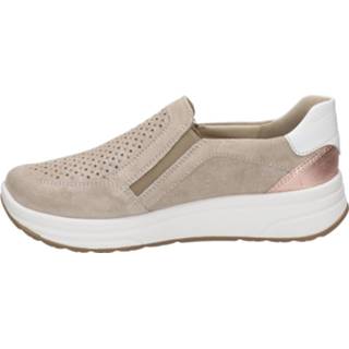 👉 Instappers suède vrouwen beige Ara Sapporo 2.0 instapschoenen 8720251499195