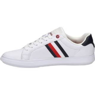 👉 Lage sneakers leather glad leer men wit Tommy Hilfiger Sport Essential Cupsole 8720251400337 872025140036