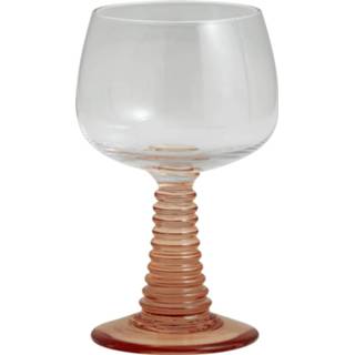 👉 Wijnglas roze glas Nordal Gorm 5708309163130
