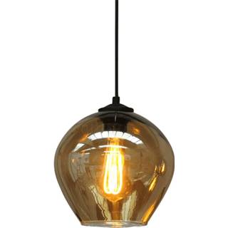 👉 Lampenkap bruin glas Wants&Needs Lighting Quinto Drop No.3 Ø19 x 20 8718121204406