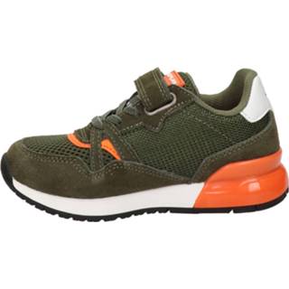 Lage sneakers suede jongens groen Replay 8720251378872 872025137890