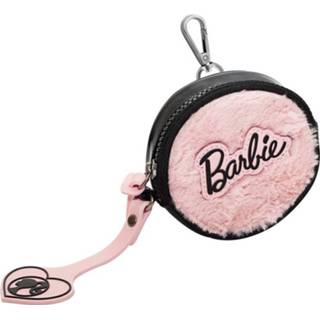 👉 Portemonnee roze pluche polyester One Size Color-Zwart meisjes Barbie 11 x 5 cm pluche/polyester 5204549133969