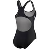 👉 Badpak zwart blauw polyamide Color-Zwart vrouwen Beco C-cup dames polyamide/elastaan zwart/blauw mt 48 4013368385470