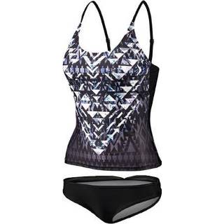 👉 Tankini zwart polyester 42 Color-Zwart vrouwen Beco Lady Collection C-cup maat 4013368446911