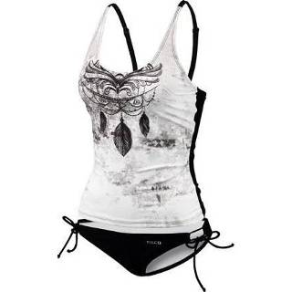 👉 Tankini zwart wit polyamide 40 Color-Zwart vrouwen Beco B-cup dames polyamide/elastaan zwart/wit maat 4013368394809