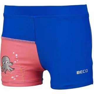 👉 Zwemboxer blauw roze polyamide 98 Color-Blauw jongens Beco inktvis blauw/roze maat 4013368455715