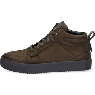 👉 Sneakers herenschoenen groen male leer McGregor 621300555-hoge 8720349007370