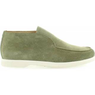 👉 Instappers groen suede rubber herenschoenen male Giorgio 73101 (27) Lichtgroen kleurig instapschoen (421 Cinero)