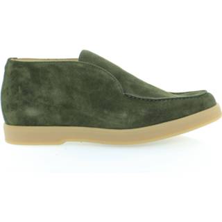 👉 Instappers groene suede rubber herenschoenen male groen Giorgio 73101 (17) Donker instapschoen (420 Bosh)