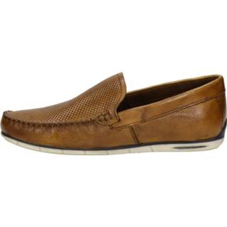 👉 Moccasins leer cognac men Bugatti Chesley mocassins & loafers 8720251494350 872025149435