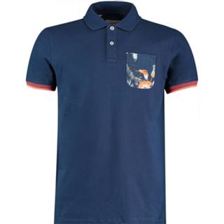 👉 Short sleeve polyester XL mannen male blauw Petrol Industries Men polo 8720056754635