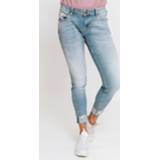 👉 Spijkerbroek blauw materiaalmix vrouwen Zhrill Nova Blue Jeans