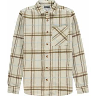 👉 Overhemd l male beige Kultivate st browns 8718809618716