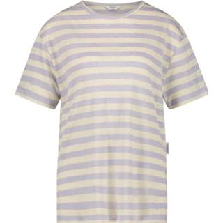 👉 Shirt linnen l vrouwen taupe Penn & Ink S22t719 t-shirt stripe. 8720367667631