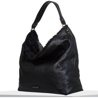 👉 Schoudertas polyurethaan One Size Color-Zwart Hobo Lammy 8717366160195