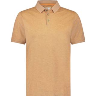 👉 L male oranje State of Art Polo met korte mouwen 8714596804165