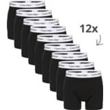 👉 Boxershort zwart s Calvin Klein 12-pack boxershorts trunk 7446039038035