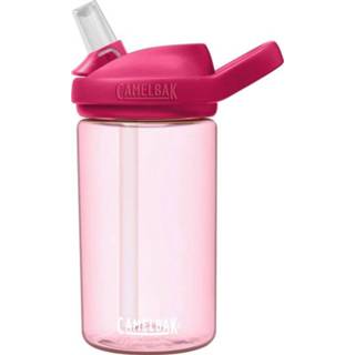 👉 Drinkfles roze siliconen kunststof One Size Color-Roze CamelBak Eddy junior 400 ml 886798030555