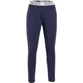 👉 Broek viscose katoen blauw vrouwen s XL m l 10 Days Broeken 8719438348630