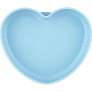👉 Bord blauw siliconen One Size Color-Blauw Chicco met zuigbodem hart junior 8058664127542