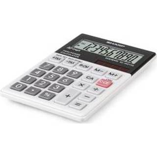 👉 Calculator grijs One Size Color-GeenKleur Sharp ELW211GGY hand 10 digit 4974019026039