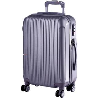 👉 Trolley koffer zilver Cabine Met Zwenkwielen 33 Liter - Handbagage Koffers 8429283186720