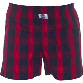 👉 DEA boxershort check ruit rood 192179