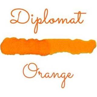 👉 Inkt cartridge oranje glas One Size Color-Oranje Diplomat Diplo Octopus 30 ml 4009746015442