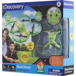 👉 Drone One Size GeenKleur kinderen Discovery Kids - Stunten Met afstandbediening 5 inch kikker 4894088034387