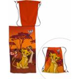👉 Strandlaken oranje katoen One Size Color-Oranje Disney Lion King junior 70 x 140 cm 5407007983056