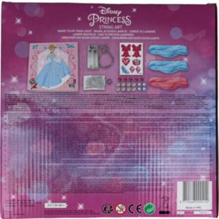 👉 One Size meerkleurig Disney Princess String Art Make Your Own Light Cinderella 8719668000414
