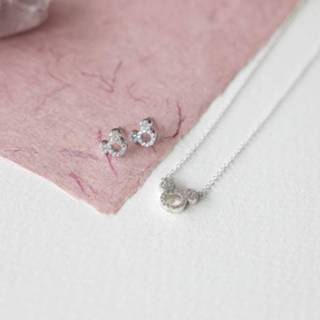 👉 Zirkonia zilveren zilver Color-Zilver Disney Mickey ketting 8719802359866