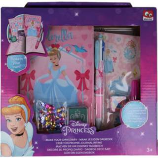👉 Disney Princess Make Your Own Diary Cinderella 8719668000384