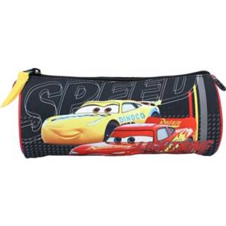 👉 Etui zwart polyester One Size Color-Zwart Disney Cars junior 20 x 9 cm 8712645286085
